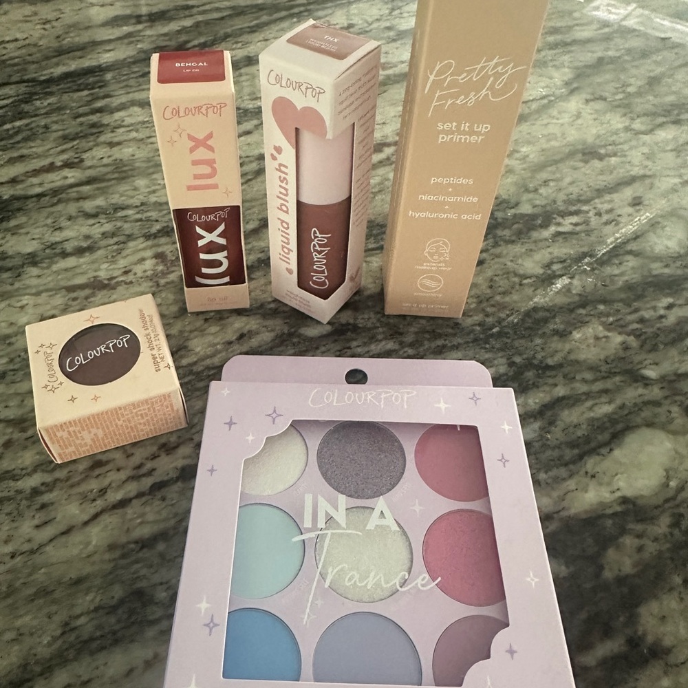 ColourPop Lux Lipstick and In a Trance Palette Set